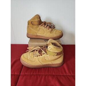 Size 5 (GS) - Nike Air Force 1 High LV8 Wheat